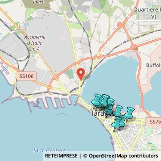 Mappa Via Generale Giorgio Basta, 74123 Taranto TA, Italia (2.65667)