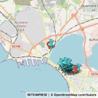 Mappa Via Baseto, 74123 Taranto TA, Italia (2.661)