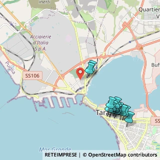 Mappa Via Nicolô Machiavelli, 74123 Taranto TA, Italia (2.60385)