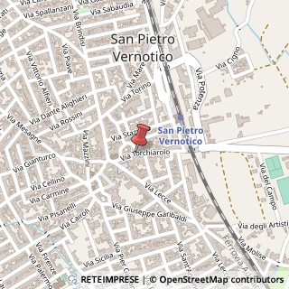 Mappa Via Torchiarolo, 46, 72027 San Pietro Vernotico, Brindisi (Puglia)