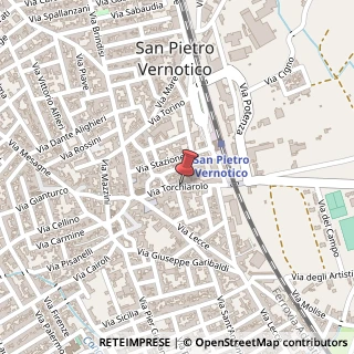 Mappa Via Torchiarolo, 73, 72027 San Pietro Vernotico, Brindisi (Puglia)