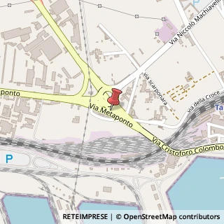 Mappa Via Metaponto, 25, 74123 Taranto, Taranto (Puglia)