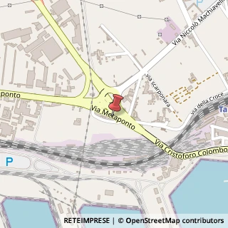 Mappa Via Metaponto, 9, 74123 Taranto, Taranto (Puglia)