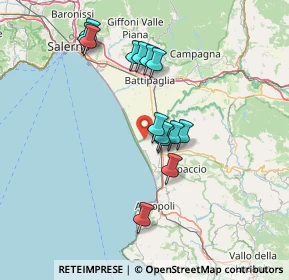 Mappa Via Barizzo Foce Sele, 84047 Capaccio SA, Italia (13.74643)