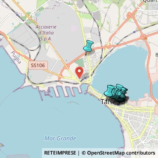 Mappa Via della Croce, 74123 Taranto TA, Italia (2.472)