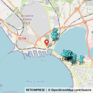 Mappa Via della Croce, 74123 Taranto TA, Italia (2.27944)