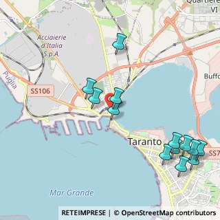 Mappa Via Porto Mercantile, 74123 Taranto TA, Italia (2.67769)