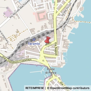 Mappa Darsena Servizi Molo Sa, 74123 Taranto, Taranto (Puglia)