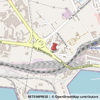 Mappa Via della Croce, 152, 74123 Taranto, Taranto (Puglia)