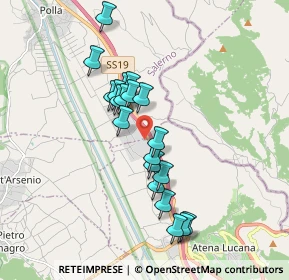 Mappa Località Via Fiego, 84039 Atena lucana SA, Italia (1.679)