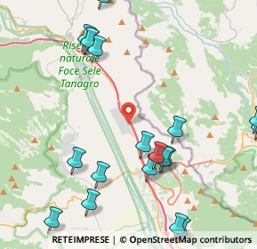 Mappa Località Via Fiego, 84039 Atena lucana SA, Italia (5.8645)