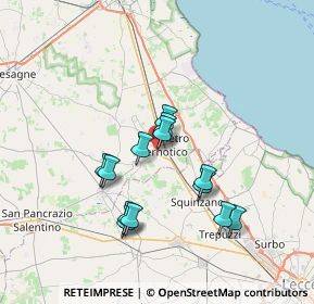 Mappa Via E, 72027 San Pietro Vernotico BR, Italia (6.57231)