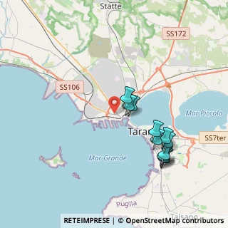 Mappa Strada statale Jonica, 74123 Taranto TA, Italia (4.07182)