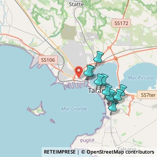 Mappa Strada statale Jonica, 74123 Taranto TA, Italia (3.63273)