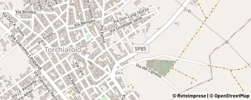 Mappa Torchiarolo