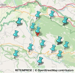 Mappa Via Piano del Gufo, 84020 Castelcivita SA, Italia (9.851)