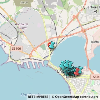 Mappa Via Basento, 74123 Taranto TA, Italia (2.7515)