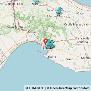 Mappa Via Basento, 74123 Taranto TA, Italia (33.105)