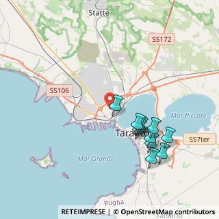 Mappa Via S. Brunone, 74123 Taranto TA, Italia (4.14909)