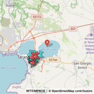 Mappa Via per Montemesola, 74100 Taranto TA, Italia (4.37526)