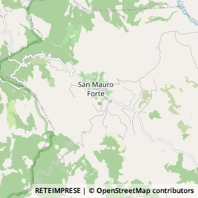 Mappa San Mauro Forte
