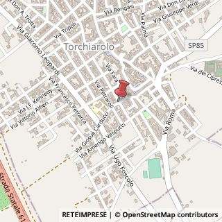 Mappa Via isonzo 3, 72020 Torchiarolo, Brindisi (Puglia)