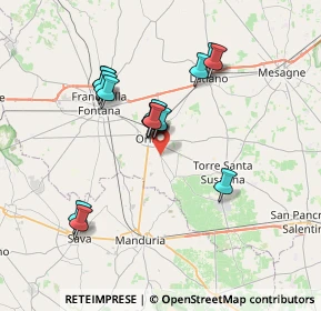 Mappa Via Carlo Pisacane, 72024 Oria BR, Italia (6.61688)