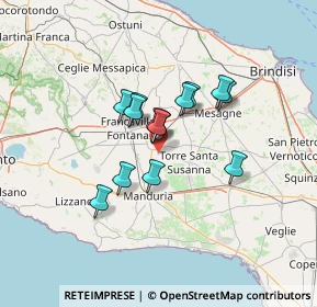 Mappa Via Carlo Pisacane, 72024 Oria BR, Italia (10.04571)