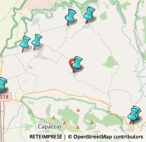 Mappa Via della Libertà, 84044 Albanella SA, Italia (6.24714)