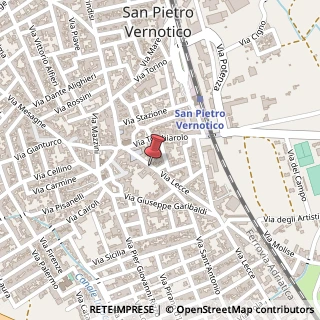 Mappa Via Lecce, 26, 72027 San Pietro Vernotico, Brindisi (Puglia)