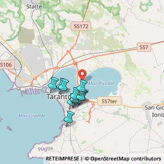 Mappa Str. Vicinale la Penna, 74123 Taranto TA, Italia (3.12273)