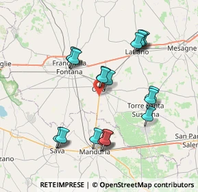 Mappa S.n, 72024 Oria BR, Italia (8.0675)