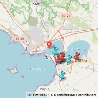 Mappa 74123 Taranto TA, Italia (3.83182)