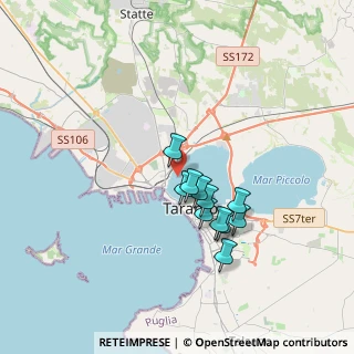 Mappa 74123 Taranto TA, Italia (2.98545)