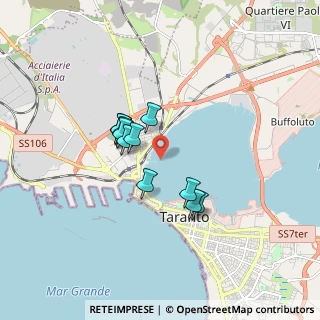 Mappa 74123 Taranto TA, Italia (1.36545)