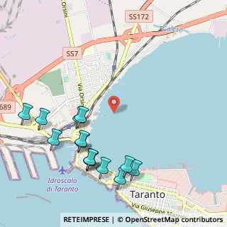Mappa 74123 Taranto TA, Italia (1.31643)