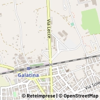 Mapa Galatina