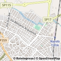 Mapa Nardò