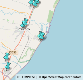 Mappa Largo Enotria Lungomare di, 75025 Policoro MT, Italia (5.79455)