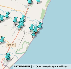 Mappa Largo Enotria Lungomare di, 75025 Policoro MT, Italia (5.509)