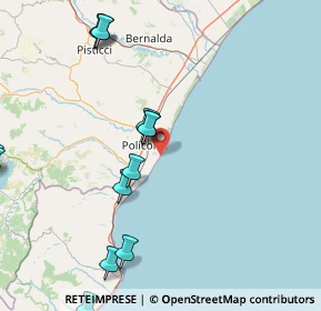 Mappa Largo Enotria Lungomare di, 75025 Policoro MT, Italia (24.17333)