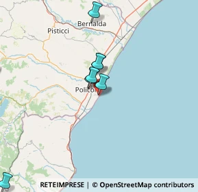 Mappa Largo Enotria Lungomare di, 75025 Policoro MT, Italia (35.71944)