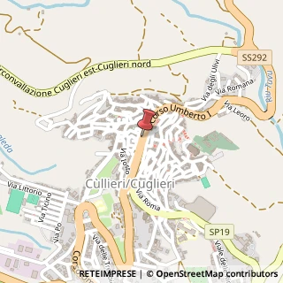 Mappa Corso umberto 94, 09073 Cuglieri, Oristano (Sardegna)