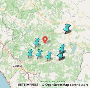 Mappa Via pontini, 85030 San Chirico Raparo PZ, Italia (14.88308)