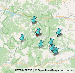 Mappa Via pontini, 85030 San Chirico Raparo PZ, Italia (6.93)