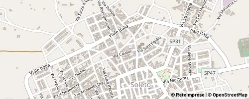 Mappa Soleto
