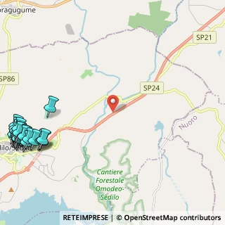 Mappa SS 131 Diramazione Centrale Nuorese, 09076 Sedilo OR, Italia (4.08571)
