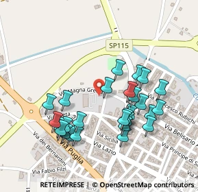 Mappa Via Trentino, 73048 Nardò LE, Italia (0.23704)