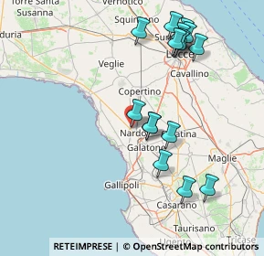 Mappa Via Trentino, 73048 Nardò LE, Italia (17.87313)