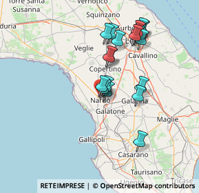 Mappa Via Trentino, 73048 Nardò LE, Italia (14.49368)